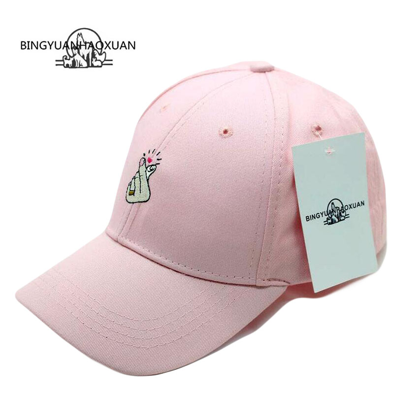 

BINGYUANHAOXUAN 2020 New Cap Gorras Harajuku Style Ring Finger Love Snapback Male Bone Baseball Cap Fashion Hat Hip Hop Hats, Love fingers