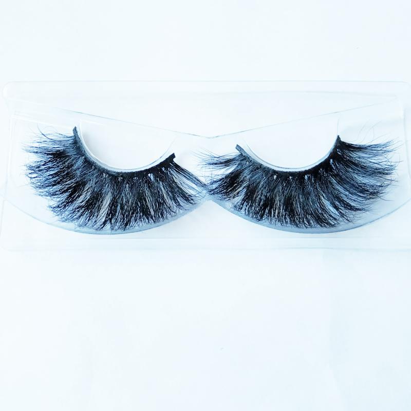

HEXUAN 25mm 3D 100% mink Eyelashes Makeup Mink lashes Long Lasting 5D Lashes Natural Dramatic Volume Eyelashes Extension