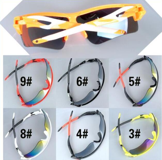 

Summer Shade Sun Glasses 9 Colors Sunglasses Men Bicycle Glass Nice Sports Sunglasses Dazzle Colour Glasses A+++