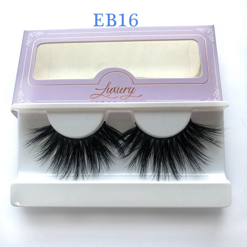 

Makeup Eyelashes 3D Mink Lashes Fluffy 25mm Dramatic Mink False Eyelashes Handmade Reusable lashes