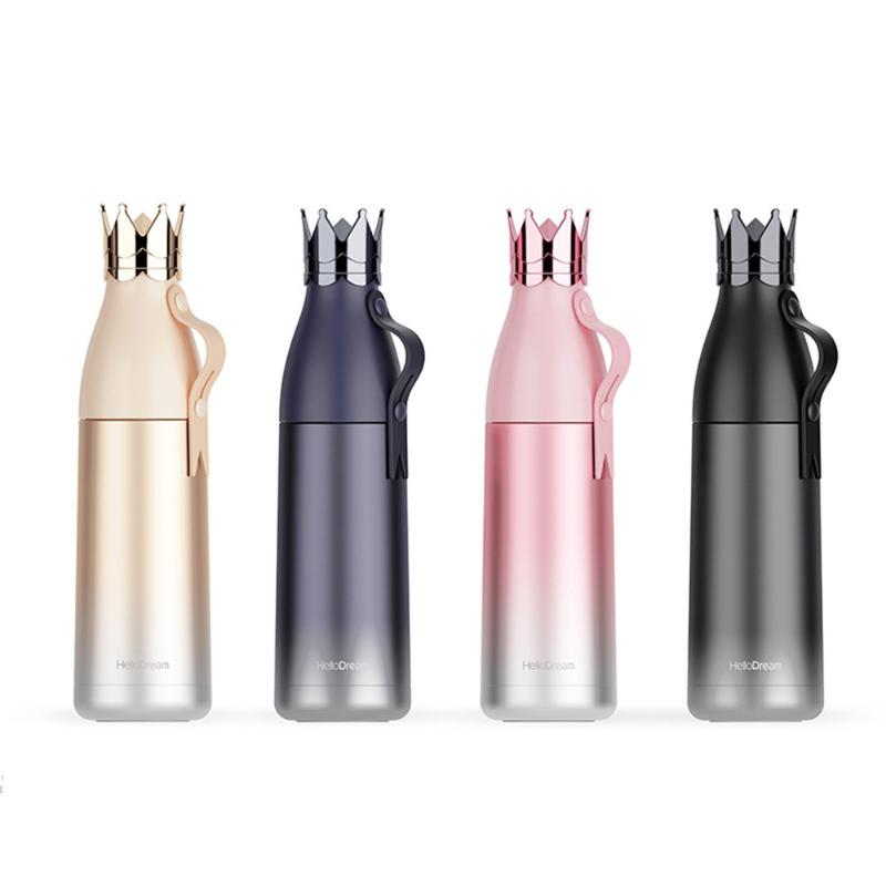 

Crown Water Bottle Outdoor Mug Cup Travel Bottles Vacuum Cup Child School Therm Home and Garden Tool Supplies A1