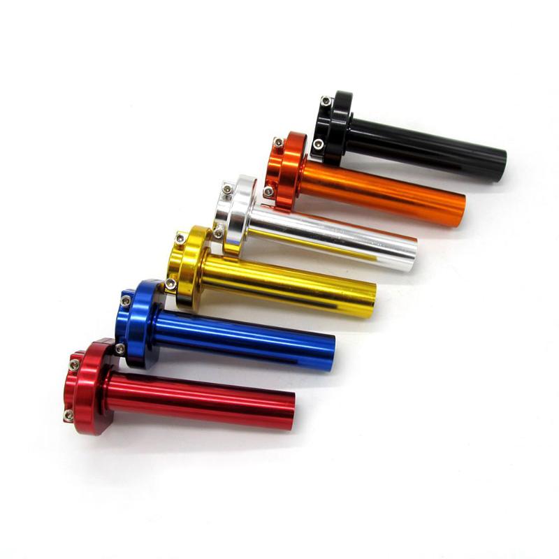 

Motorcycle CNC Aluminum Alloy Red Throttle Grips Settle Twist Gas Throttle Handle For Motorcycle Refit Handlebar Turn Grip