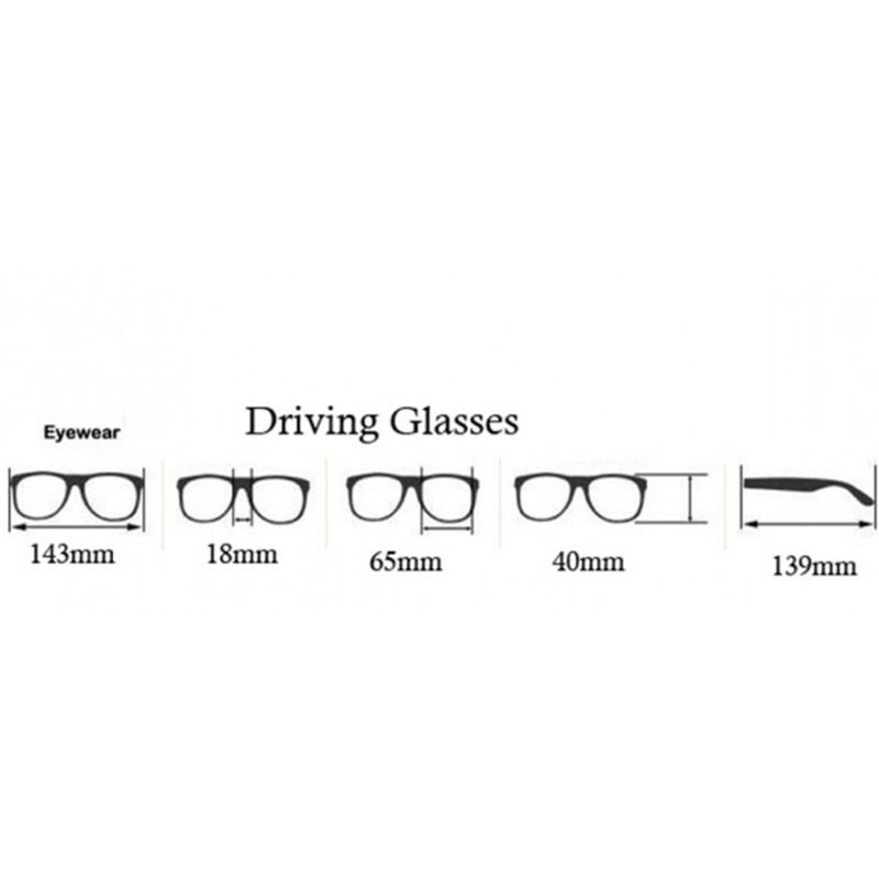 

Men Polarized Driving Sunglasses Night Vision Glasses Goggles Reduce Glare R9JE