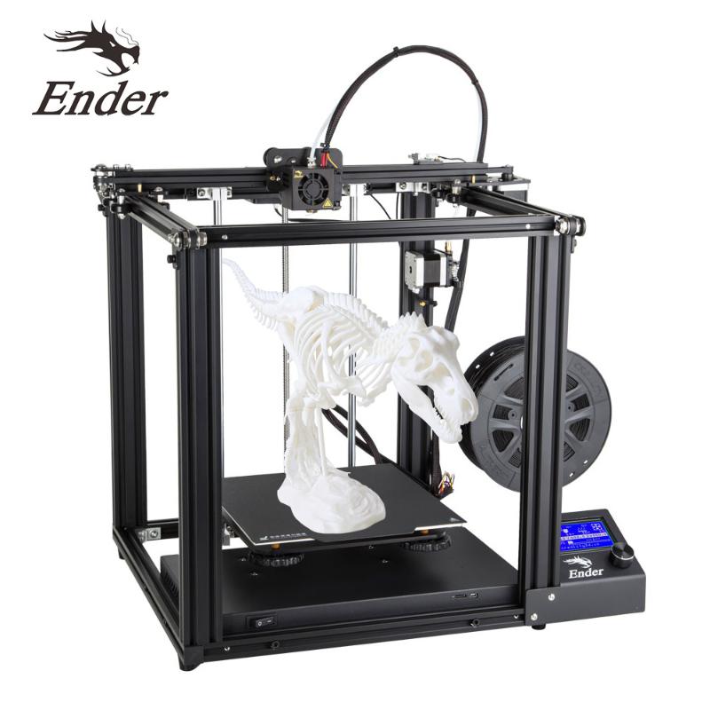 

Creality 3D Ender-5 3D Printer DIY Kit Max 180mm/s Aluminum Profile Support Resume Printing with 8GB TF Card & PLA Filament 200g