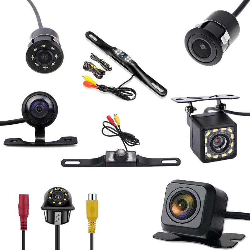 

Different kinds NEW 170 Degree Car Rear View Camera 4 LED Night Vision Reversing Auto Parking Monitor CCD Waterproof HD Video