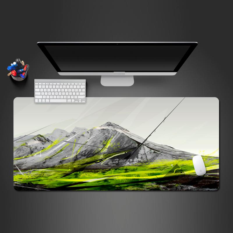 

Advanced Modern Abstract Mountain Mousepad Best-selling Cool High Quality Rubber Game Wholesale Custom Mouse Of Mats Give Gamer