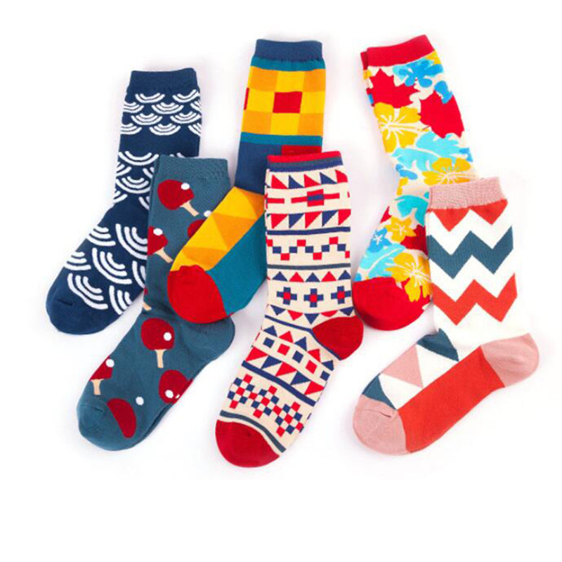 

Hot sale! happy socks men comfortable breathable fashion cotton socks man's street style happy long, 646-5
