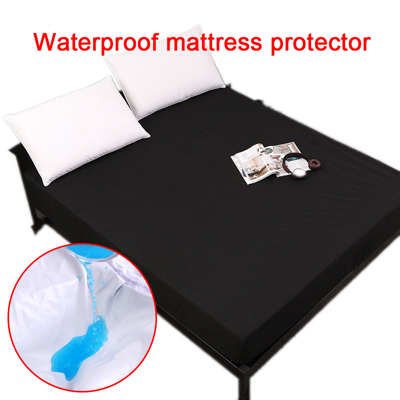 

Mattress Cover 100% Waterproof Bed Sheet Anti Mites Bed Cover For Mattress Topper Smooth Bug Proof