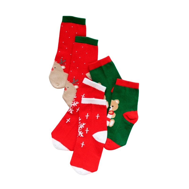 

LAWADKA Christmas Gift Soft Cotton Newborn Baby Girl Socks Cute Cartoon Pattern Kids Socks Boys For Baby Girls 0-5 years, 13
