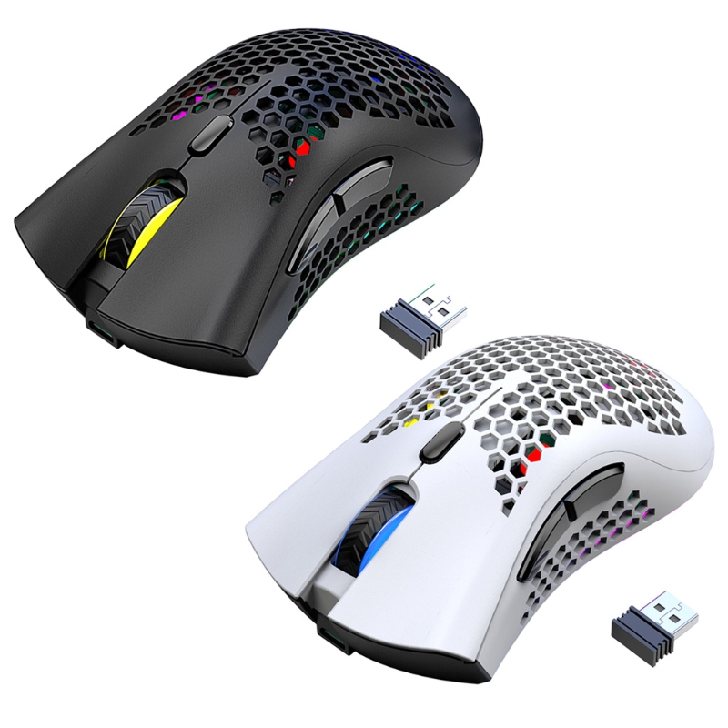 

Lightweight X3 Gaming Mouse Honeycomb Shell Wireless Ergonomic Mice for Computer Gamer Computer Peripheral Peripheral