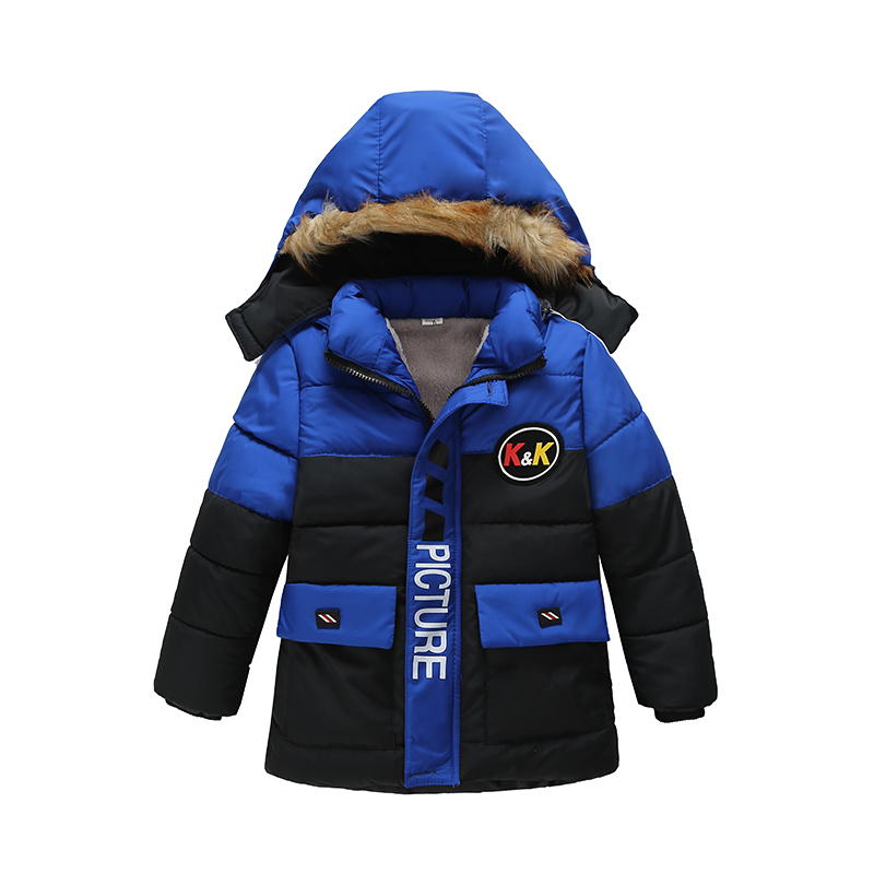 

Russia winter clothing overcoat 2020New Children's Winter Jacket Boys Hooded Jacket Kids Coat Outerwear Thick Child Coat, Red