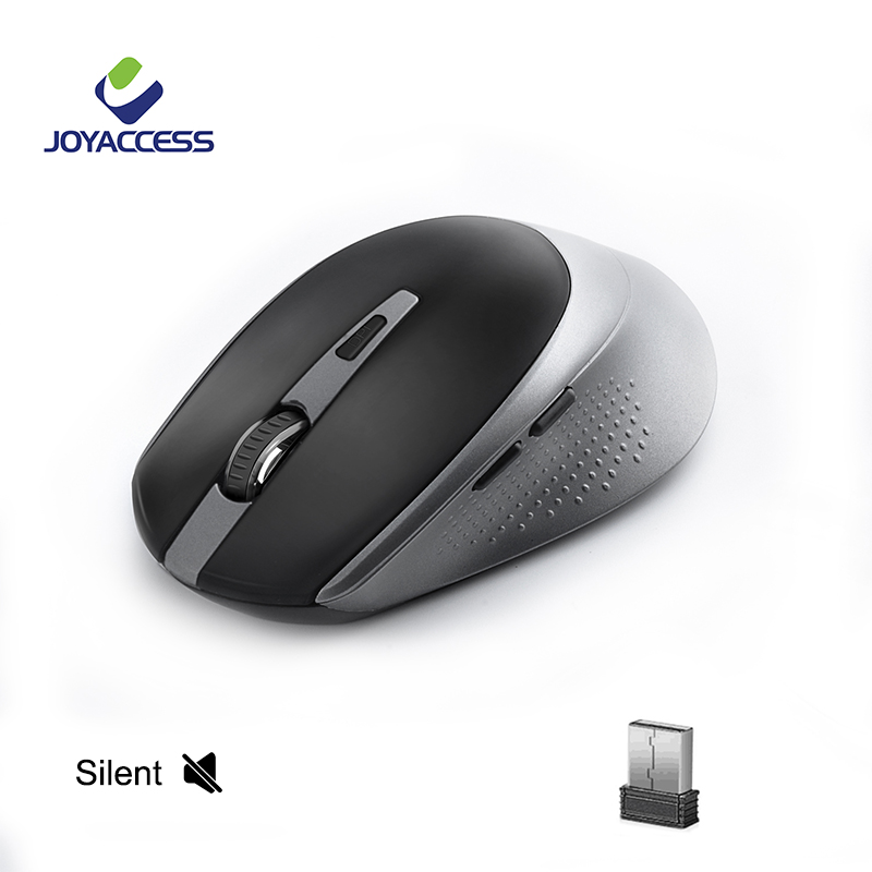 

JOYACCESS Noiseless 2.4GHz Wireless Mouse for Laptop Portable Mute Mice Ergonomics Computer Mouse for Desktop Notebook PC Mause