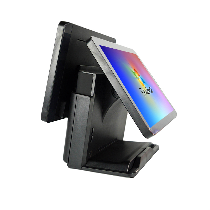 

15+15 inch EPOS Terminal Windows Soluion Touch point of sale Commercial Epos All in one