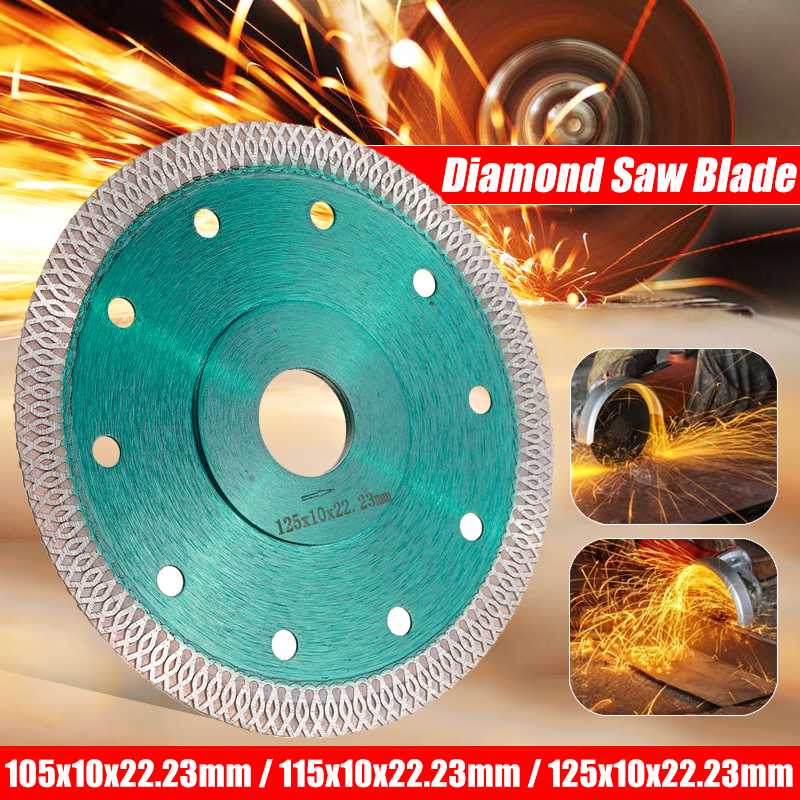 

Durable 105/115/125mm Hot pressed sintered Mesh Turbo Diamond Saw blade Cutting Disc Diamond Wheel for Porcelain Tile Ceramic