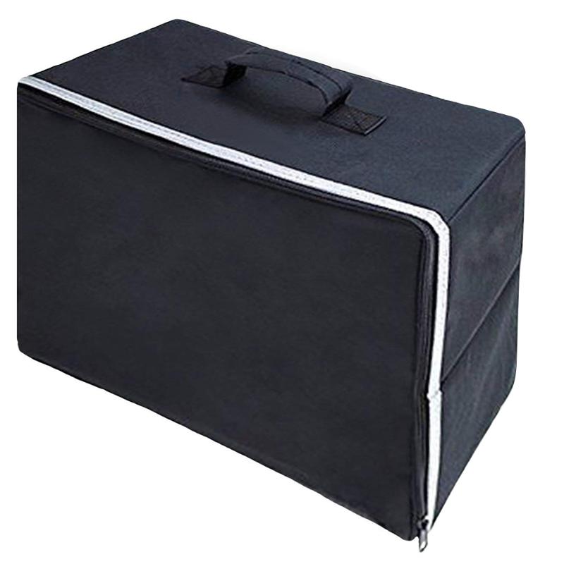 

Home Oxford Cloth Travel Convenient Organizer Washable Foldable Carrying Case Sewing Machine Cover Storage Handle With Zipper