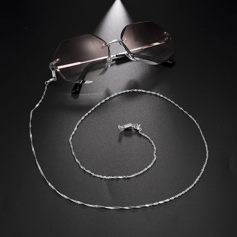 

Figaro Chain for Glasses Lanyard Stainless Steel Gold Color Sunglasses Chains Eyewear Cord Eyeglass Strap for Women Men