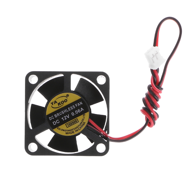 

DC 12V 0.13A 2-Pin 30x30x10mm PC Computer CPU System Brushless Cooling Fan 3010 WXTB