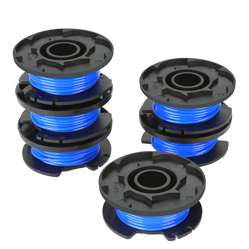 

1/6Pcs Auto Feed Line String Trimmer Replacement Spools for Ryobi 18V 24V 40V LKS99
