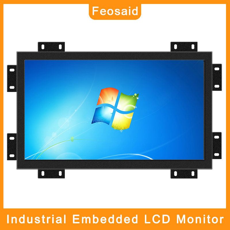 

Feosaid 21.5" 19 inch industrial Computer LCD monitor 23.6" Numerically controlled displays plate Monitor VGA DVI input for PC