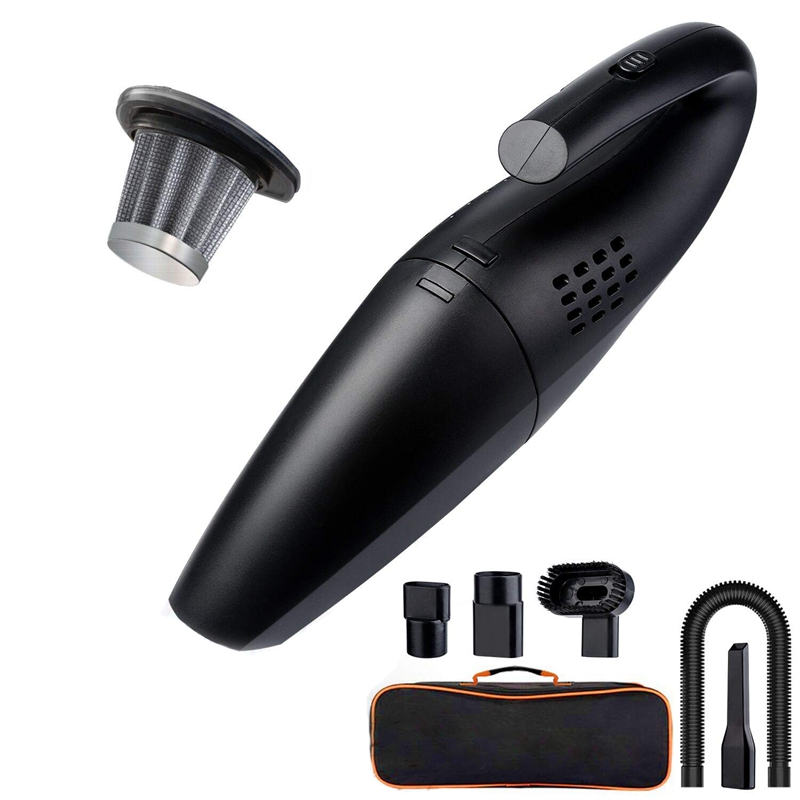 

Handheld Vacuum Cleaner,Cordless Vacuum Cleaner Rechargeable Lightweight 120W 12V Powerful Suction Wet Dry For Home,Car C