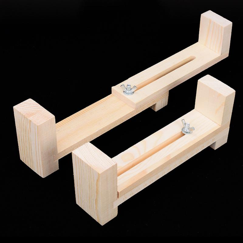 

Wooden Jig Bracelet Maker Kit Safety Lanyards Weaver DIY Paracord Cord Knitting Tool for Wristband with Clamps Screwdriver