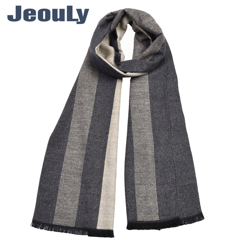

Wish hot style big men knit rayon scarves winter in Europe and the double-side shawl cashmere grid spot