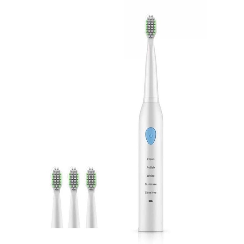 

Electric Toothbrush Adult Rechargeable Toothbrush Sonic Automatic Soft Waterproof Usb Charging