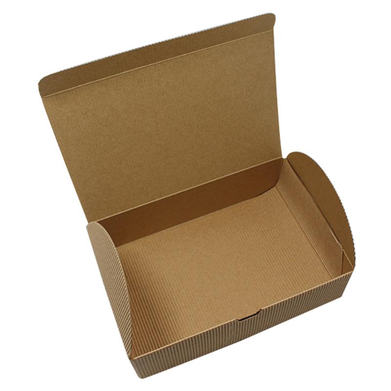 

30pcs Brown Kraft Paper Corrugated Box Paperboard Carton Boxes Gift Candy Chocolate Cookies Packaging Wedding Party 2 Size