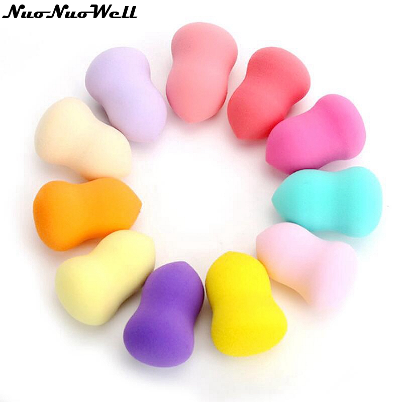 

1pc BB Cream Foundation Cosmetic Puff Powder Smooth Sponge Blending Gourd Shape Water Droplet Type Isolation Drop Ship