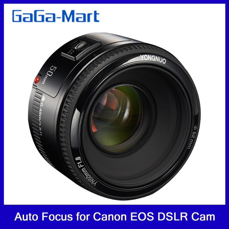 

YONGNUO YN EF 50mm f/1.8 AF Lens .8 Standard Prime Lens Aperture Auto Focus for Canon EOS DSLR Cameras