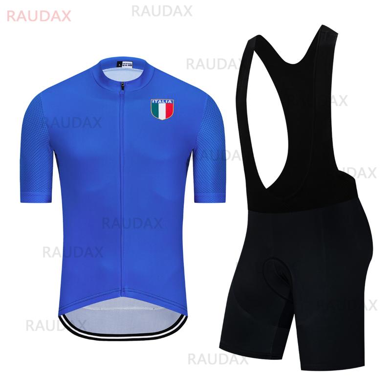 

ITALIA Pro Team Cycling Jersey 2020Summer Short Sleeve Cycling Set MTB Road Bike Tour De Riding Jersey Maillot Ropa Ciclismo Set