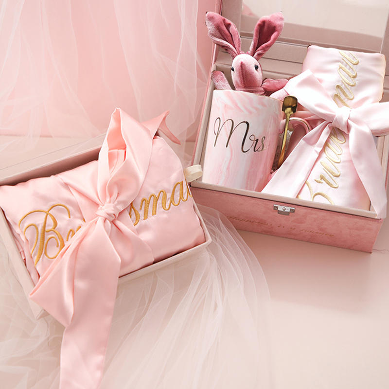 

Party Favor Personalized Birthday Gift Bride Robe Bridesmaid For Wedding Proposal To Be Girlfriend Boyfriend Valentines