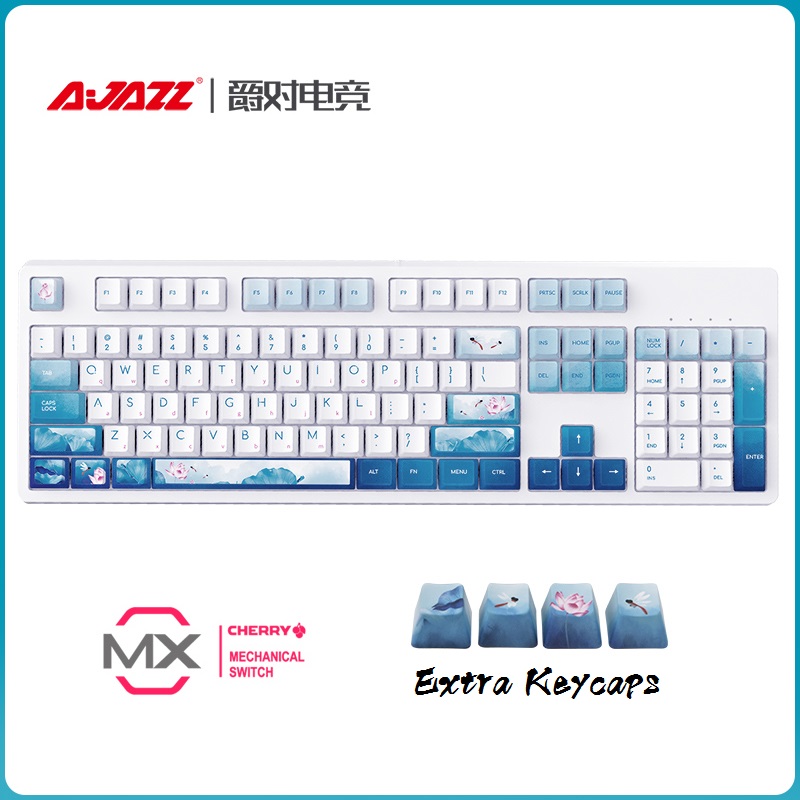 

New Arrvied Mechanical Keyboard Red Green Switch Mechanical CHERRY Axis Switch 104 Keys for E-sport Gaming Keyboard Notebook PC