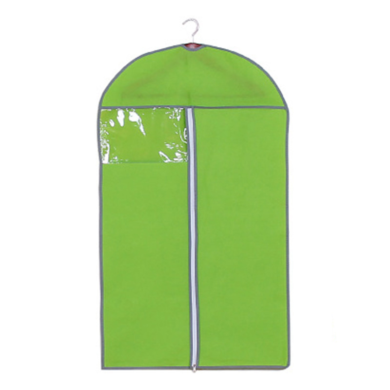 

Cover Dust-proof Cloth Protector Plastic Storage Suit/Dress Garment Bag, Orange