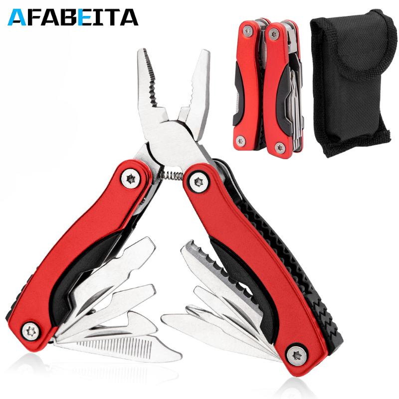 

9 In 1Multi Tool Plier Stainless Steel Hand Tools Kit Screwdriver wire cutter Blade Combination Outdoor Multitool Multitool
