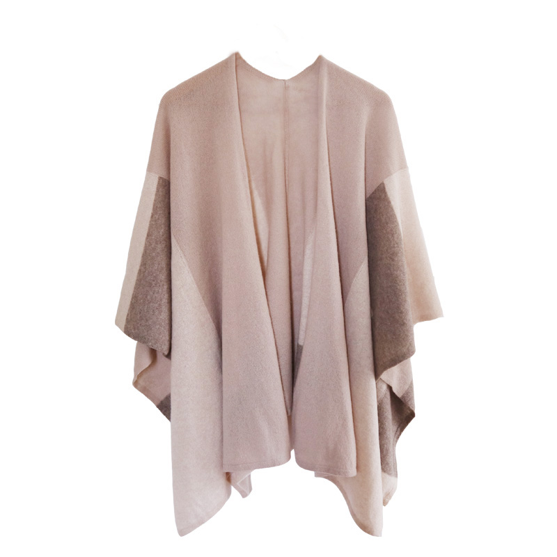 

Pure 100% CASHMERE Blanket big shawl sweater women fashion thin 2020 autumn new women's Poncho warm cape
