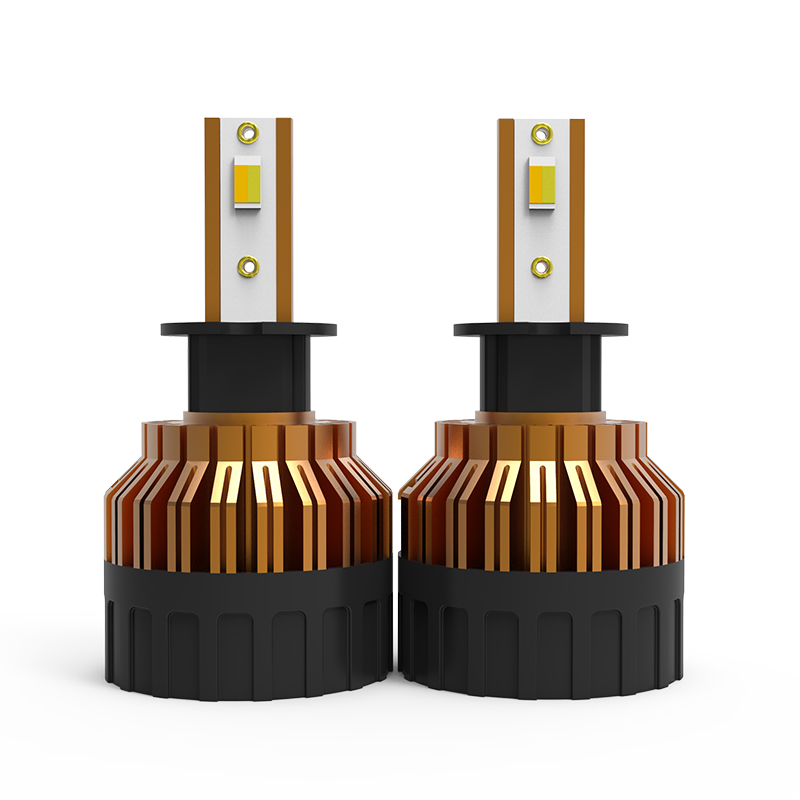 

2020 hot car led accessories 36w three color led car light waterproof headlights h3 high quality auto parts