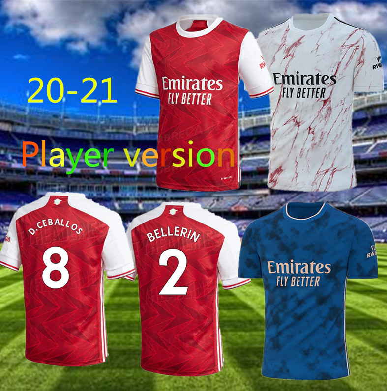 

Player Edition Arsen soccer jersey 20 21 PEPE NICOLAS CEBALLOS HENRY GUENDOUZI SOKRATIS MAITLAND-NILES TIERNEY 2020 2021 football shirt men, Black;yellow