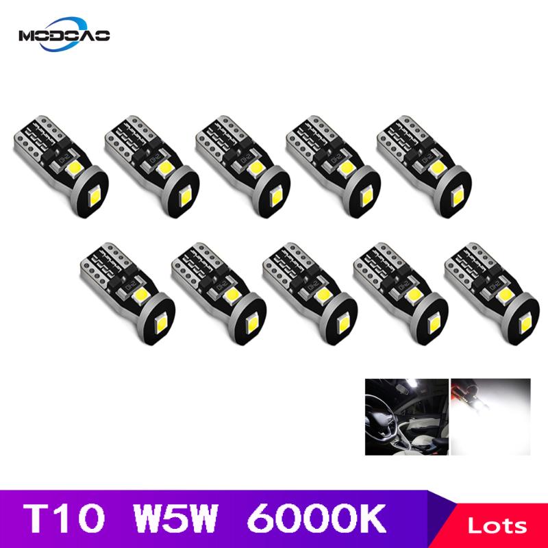 

T10 W5W LED Canbus Led Bulbs Clearance Lights Reading Lamp Auto Dome Door Bulb Car Interior Lights Auto 12V 6000K White Bulb, As pic