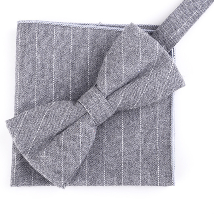 

Fashion for Men And Women Cotton Set , Clothing Accessories Business -Style Bow Tie , Scarf Cotton Set Gift