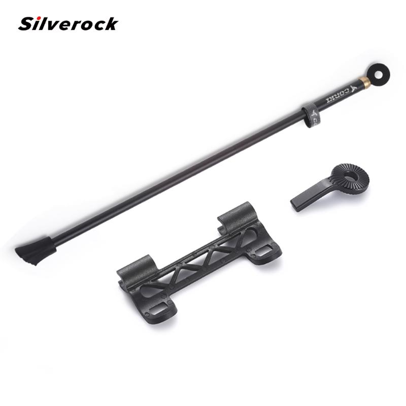 

SILVEROCK Carbon Kickstand Side Stand Parking for 20" 451 406 Folding Minivelo Bicycle Folding Bikes on Quick Release Portable