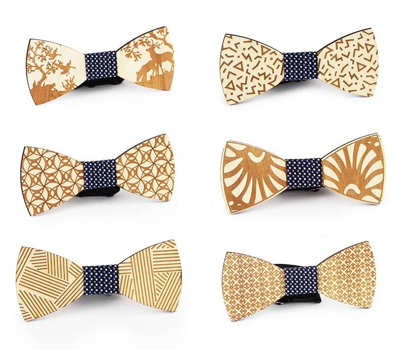 

Wooden Bow Ties Mens Knit Ties Men Accessories Womans Clothing Fashionable Gift for Men