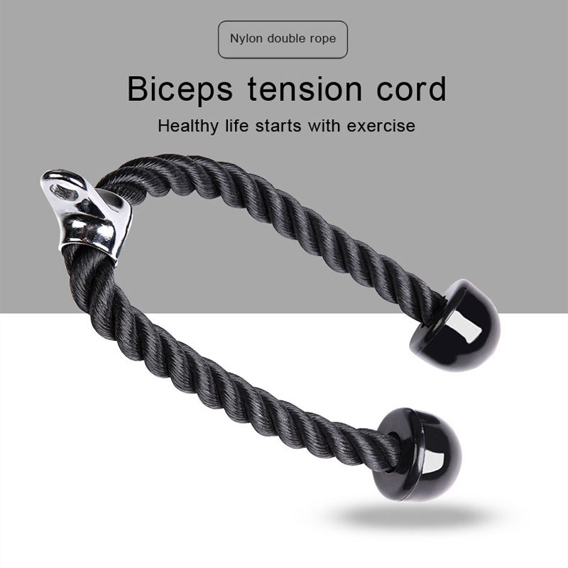 

Rally biceps drawstring triceps drawstring Commercial gym equipment nylon pull rope