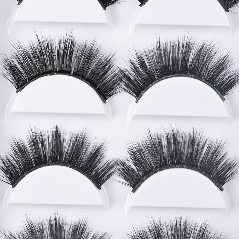 

NEW 5 pairs 100% Real Fake Mink Eyelashes 3D Natural False Eyelashes 3d Mink Lashes Soft Eyelash Extension Makeup Kit Cilios