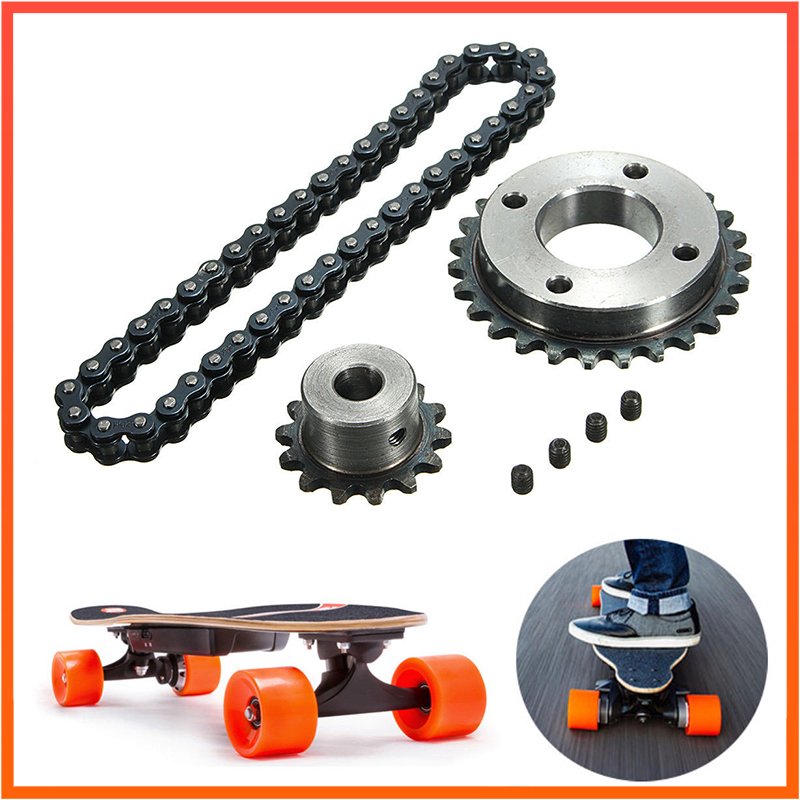 

DIY Sprocket Chain Wheel for Electric Longboard 8044 Skateboard Repalcement Part Skateboard Replace Part, As pic