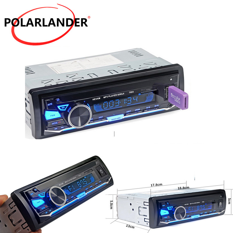 

Car MP3 Player Radio New Arrival 7003 Cassette Recorder In-dash Car Auto magnitol Radio Stereo Audio Player Bluetooth 1 Din 12V