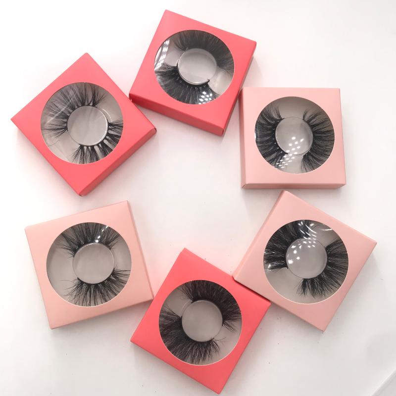 

6 Pairs/Lot 5D Mink Eyelashes Wholesale Dropshipping Beautiful Lashes
