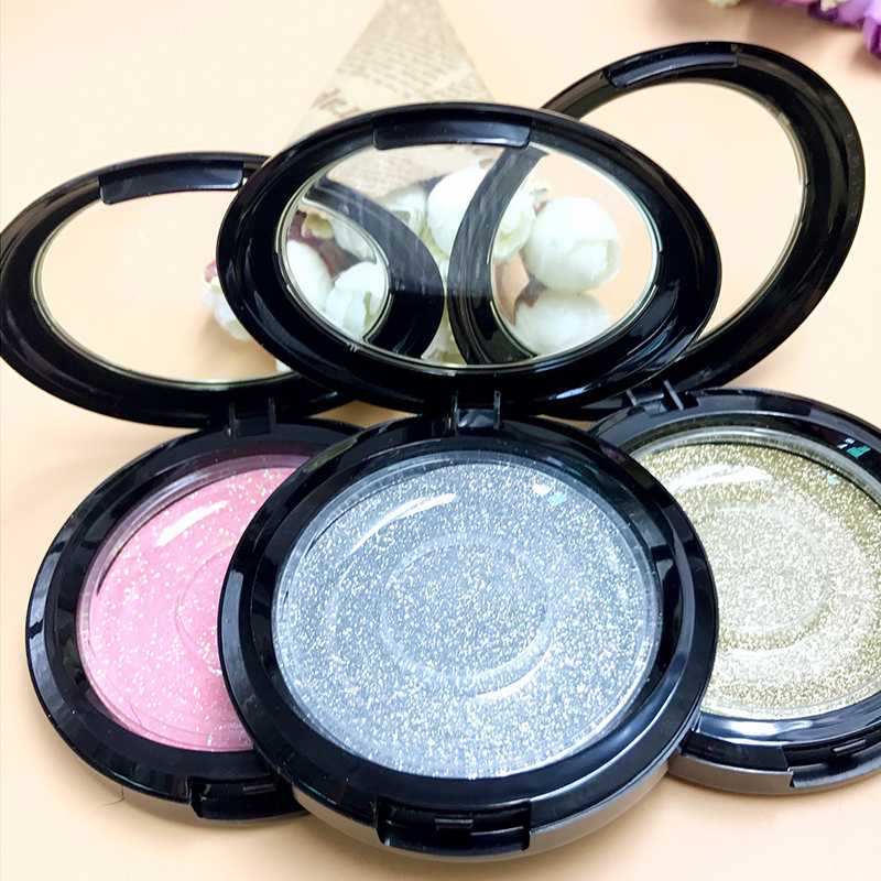

Round False Eyelash Box Plastic Placed Eyelashes Packing Box Convenience Small Easy To Carry Around Lash Boxes Packaging