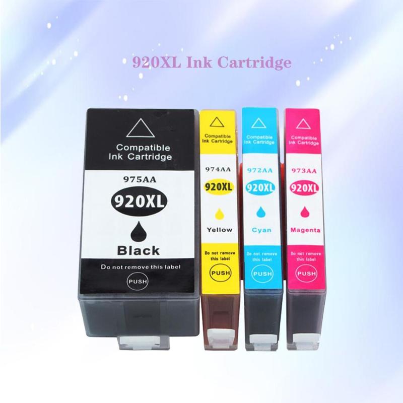 

1 set 920XL 920 XL 920 ink cartridge for 920XL for Officejet 6000 6500 6500A 7000 7500 7500A printer cartridges