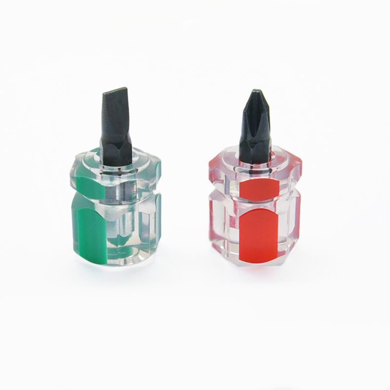 

2 Pcs/set 6*14mm Short Distance Screwdriver and Slotted Mini Screwdriver Set Hand Tools